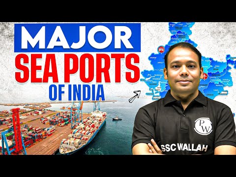 SSC Exams 2026 | Major Sea Ports in India | Important Seaports in India | By Aditya Sir