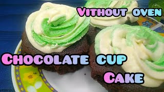Chocolate Cup Cakevithout Oven Quick And Easy To Make