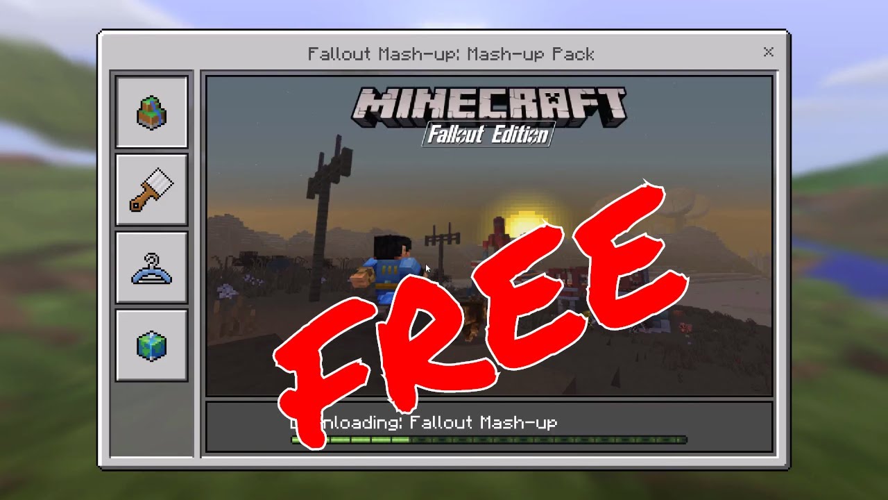 Fallout Mesh Getting Fallout Mesh-up FREE Minecraft Windows 10 - YouTube