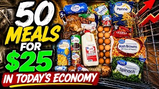 How A Family Of 4 Eats Dinner On $25 A Week (Extreme Grocery Budgeting)