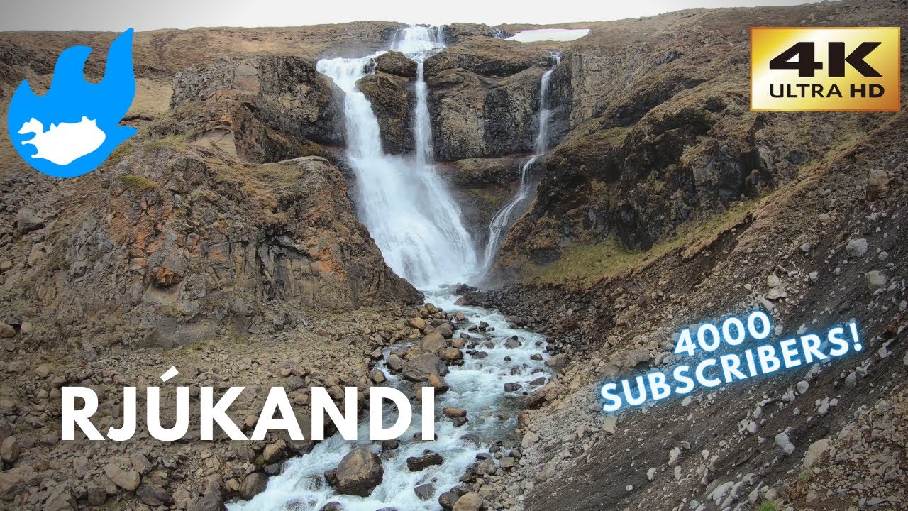 Rjúkandi Waterfall + 4000 Subscribers Comments — Rjúkandi — video poster