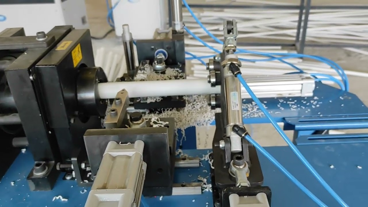 PVC Pipe Threading Machine / KAVAL BORU DİŞ AÇMA MAKİNESİ