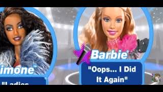 American idol Ladies Night Simone Barbie oops I did it Again Tori What I like about you Refencere 