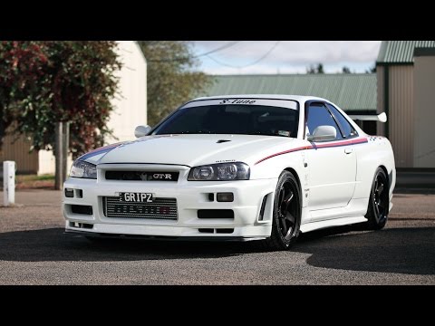 1/64 スカイライン Skyline GT-R R34 Z-Tune NISSAN Skyline GT-R (R34) Z-Tune - NFS - Yellow - Fast Speed