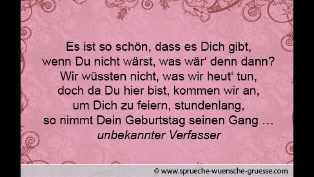 New geburtstagsgedichte