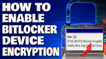 How To Enable And Disable Bitlocker Device Encryption in Windows 11
