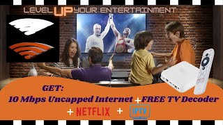 Tv Box Uncapped Wifi Plus Netflix And Iptv Combo Special