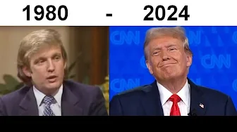 Donald Trump - Clip from every year from 1980 to 2024