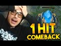 OUR NEXUS HAD 1 HIT LEFT! THE GREATEST COMEBACK EVER! (ft HORSEY) @Trick2G