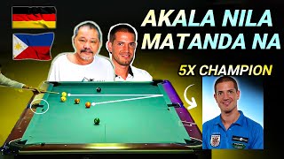 5X GERMAN CHAMPION, SINAMPOLAN NI EFREN REYES