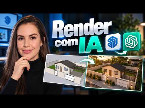 AI Rendering | SketchUp, ChatGPT, and Redraw