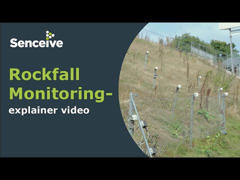 Rockfall Monitoring - explainer video - video from Senceive