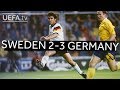 GERMANY edge past SWEDEN to reach EURO 1992 final