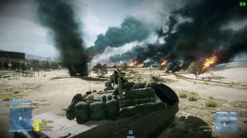 BF3 98 Killstreak On Firestorm   Tank Gameplay