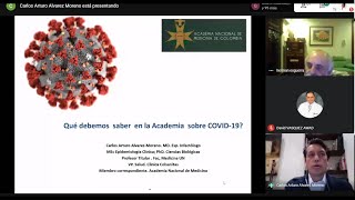 ¿Qué Debemos saber en la Academia sobre el Covid? screenshot 5