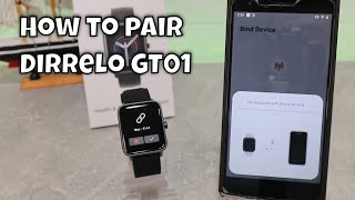 How to pair Dirrelo GT01 with VeryFit Android App