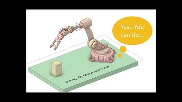 6 axis industrial manipulator ansys gravity simulation