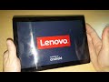 Lenovo Tab M10 TB-X605L hard reset сброс настроек графический ключ пароль зависает тормозит висит