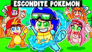 Jugamos ESCONDITE POKÉMON en Roblox Brookhaven!