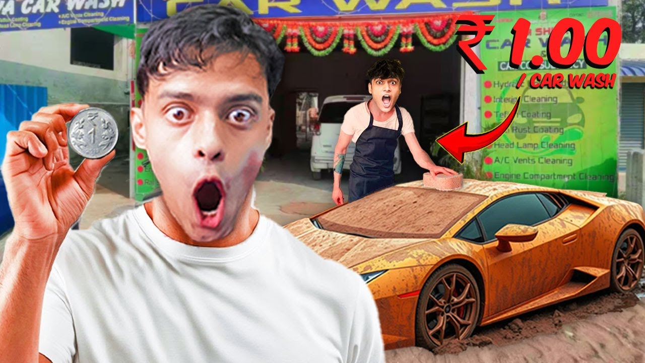 From 1 Rupee To Lambo: 24 HOURS Surviving In Mumbai Challenge!
