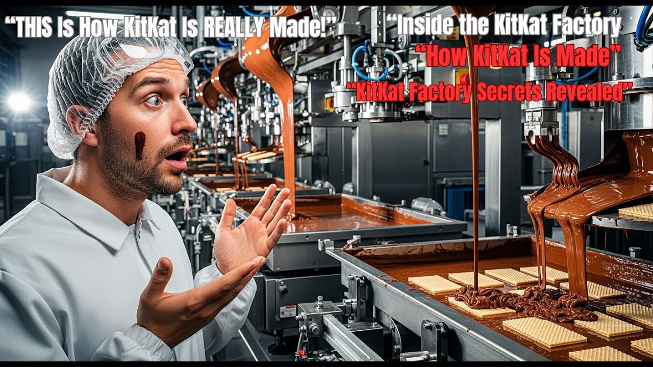 How KitKat Is Made Inside the Factory | The Process Will Surprise You