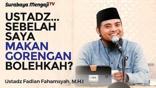 Bolehkah Makan Ketika Kajian? - Ustadz Fadlan Fahamsyah, Lc, M.H.I (tanya jawab)
