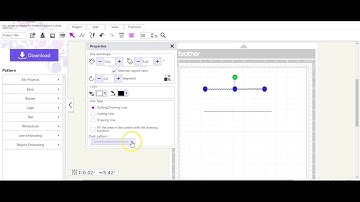 Node Path tool Dash score line in Canvas ScanNCut Jen Blausey