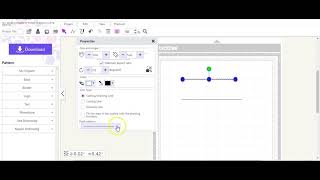 Node Path tool Dash score line in Canvas ScanNCut Jen Blausey