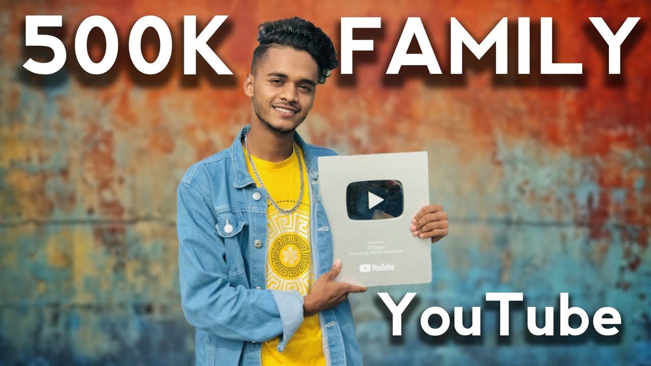 Thanks For 500K Family 🥰 ️| SD Sujon | - YouTube