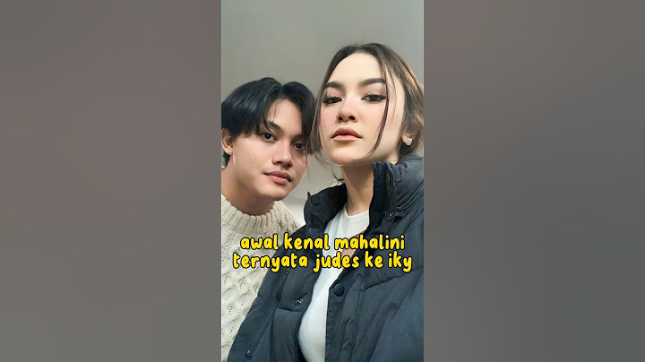 begini awal mahalini kenal dengan Rizky Febian #mahalini #rizkyfebian