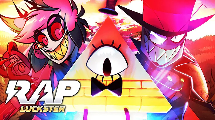 Alastor, Black Hat & Bill Cipher RAP. "Villanos Cartoon" | Luckster ft. Mugilaw y Jhorzkov