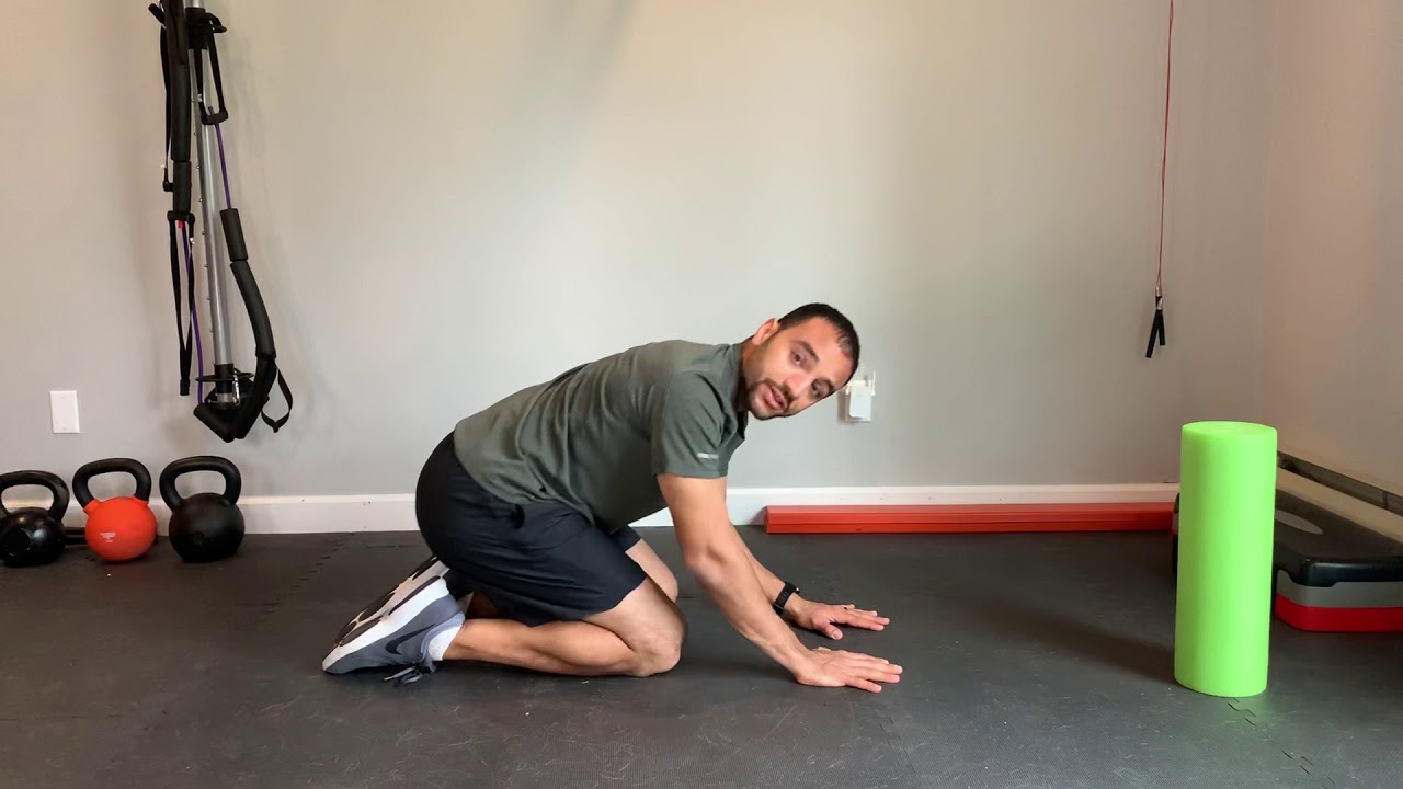 Thoracic Rotation Pool Exercise Thoracic Rotation - YouTube