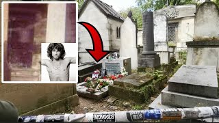Visiting The Grave Of Jim Morrison | His Ghost Was Captured Here By A Tourist