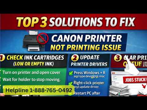 Canon Printer Not Printing on Windows 10/11? 3 Quick Fixes That Work!