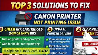 Canon Printer Not Printing on Windows 10/11? 3 Quick Fixes That Work!