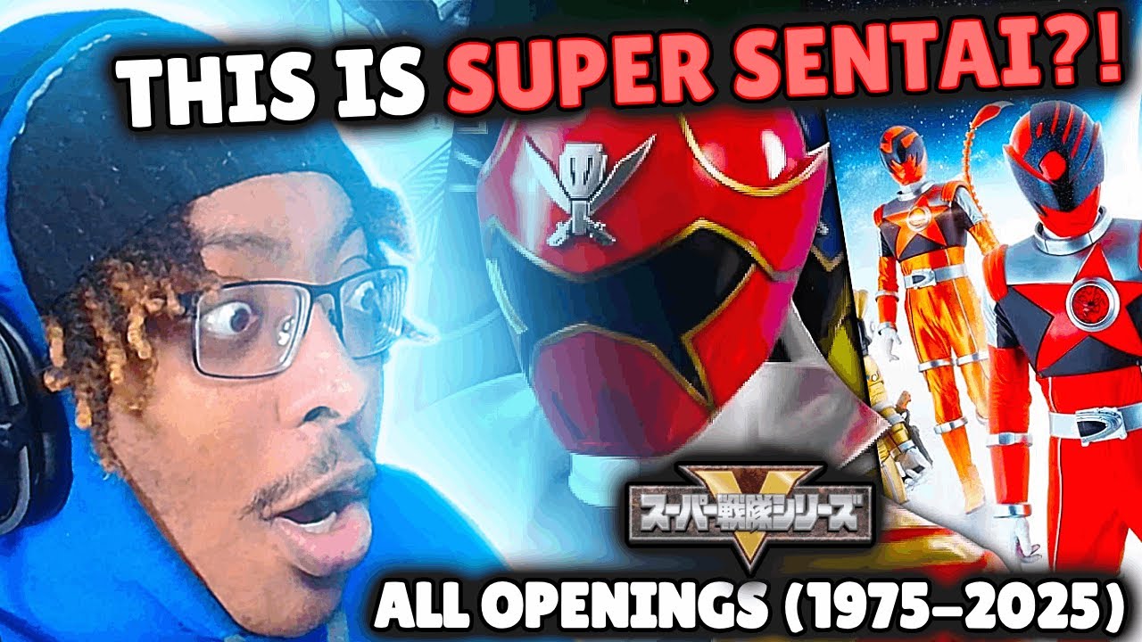 FIRST TIME Reacting To ALL SUPER SENTAI Openings (1975-2025) Reaction