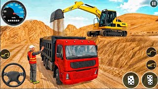 🚨 City Road Construction Simulator 3D 🚧 - Heavy Excavator & Truck - Android Gameplay screenshot 4