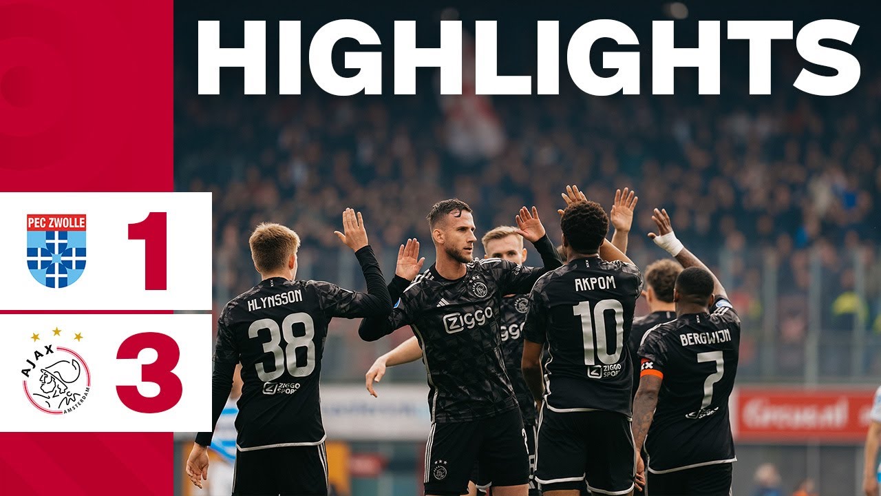 Zwolle vs Ajax Full Match Replay