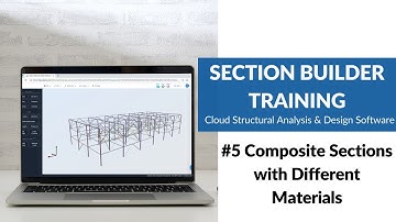 #5 Composite sections with Different Materials - SkyCiv Section Builder Training