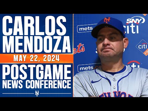 Carlos Mendoza talks Mets disappointing road trip, not letting season get away from them 