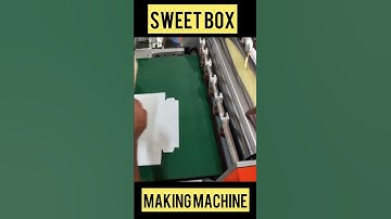 Sweet box making machine Mr Dhiman machines #music #halloween #beats