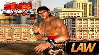 Tekken 5 Story Mode - Marshall Law 4K (PCSX2 1.6.0)