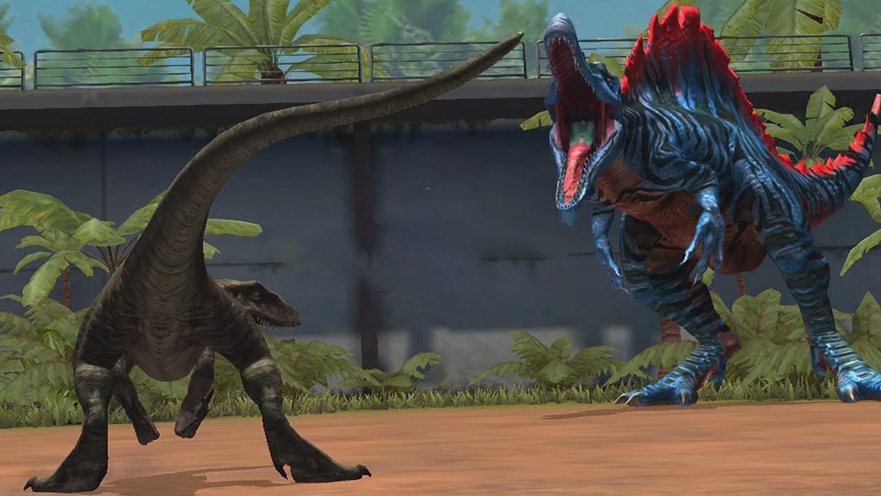 Training Raptor For Battle Jurassic World The Game Youtube 