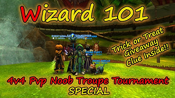 Wizard101: 4v4  PvP Noob Troupe Tourney Special