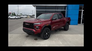 2024 GMC Canyon Elevation in Volcanic Red Tintcoat