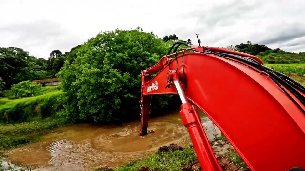 AFUNDANDO AÇUDE// LIMPEZA 