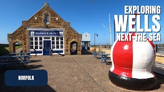 Exploring WELLS-NEXT-THE-SEA | Beautiful Norfolk Seaside Town | Let's Walk 4K