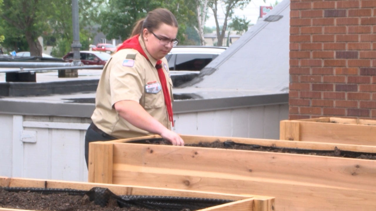 Thumbnail for High Schooler Builds Garden for Brainerd's The Center as His Eagle Scout Project | Lakeland News