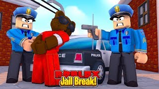 BRUNO PLAYS JAIL BREAK!!! - ROBLOX