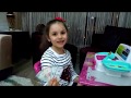 Lina opened the market and earned a lot of money. Fun child video